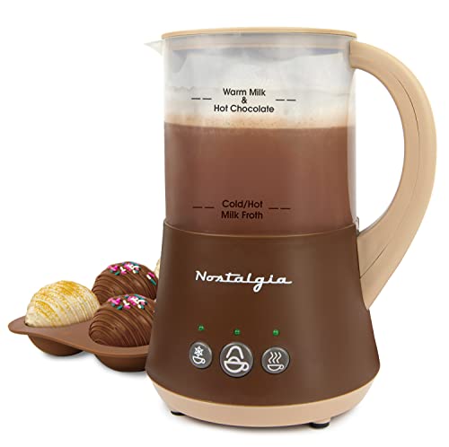 Nostalgia 32 Oz Frother and Hot Chocolate Maker