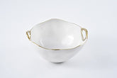 Pampa Bay Large Bowl with Golden Handles