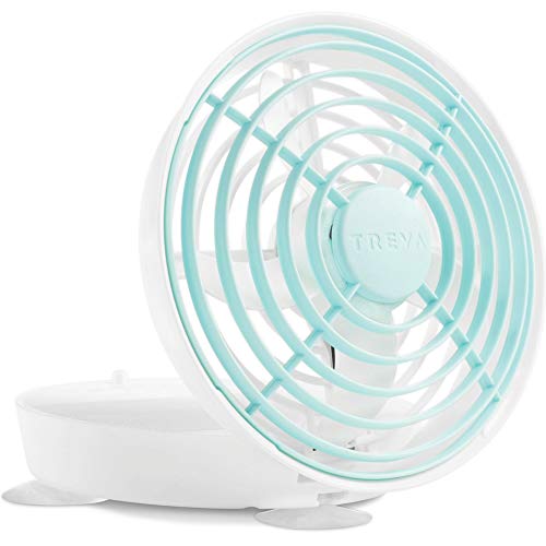 Treva 5 Inch Portable Battery Powered Fan - Mint