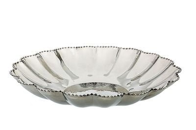 Classic Touch Round Flower Tray / Bowl