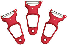 Toolswiss Extra Sharp & Smooth Swiss Peeler - Red