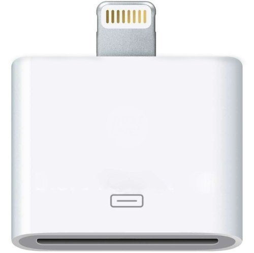 Truwire 30 pin to 8 pin Charge & Sync Adapter Converter (White)