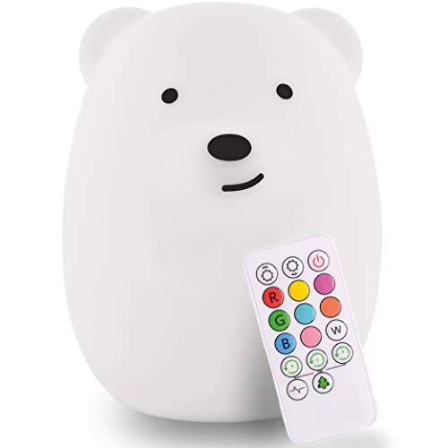 LumiPets Bear Jumbo Kids Night Light