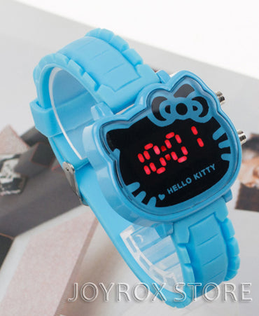 JOYROX Hot Hello Kitty LED Girls Watch, Blue