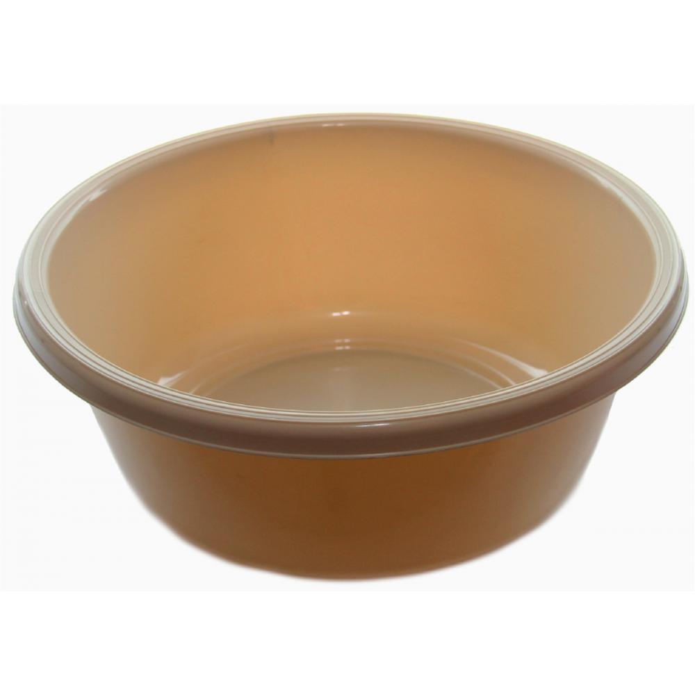 YBM HOME Round Plastic Wash Basin 1148 Beige