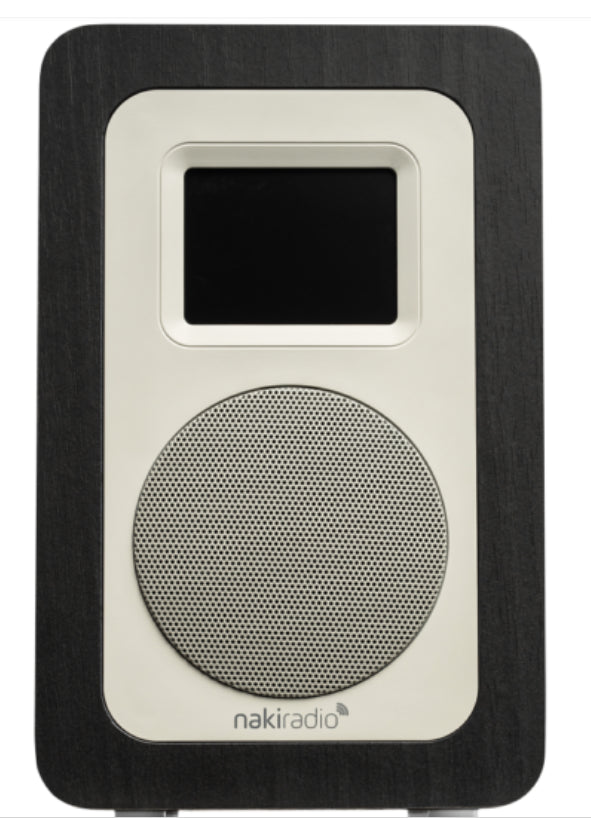 Naki Radio MK100, Kosher Wifi Radio Player Streaming ONLY Pre Approved Jewish Radio Stations (works through Wifi) , Black, Fast Forward/Rewind and Headphone Jack