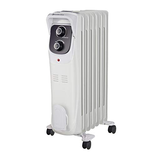 Comfort Zone Silent Electric Oil-Filled Radiator Heater