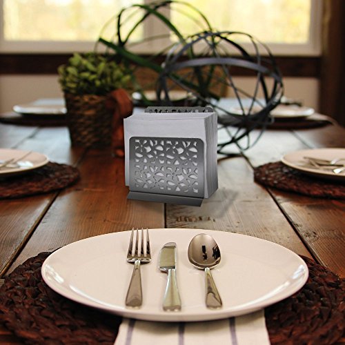 Floral Laser Cut Napkin Holder