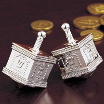 Godinger Dreidel Salt and Pepper Shaker Set