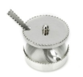 Classic Touch MDJ30 Glass Honey Jar with Beaded Design