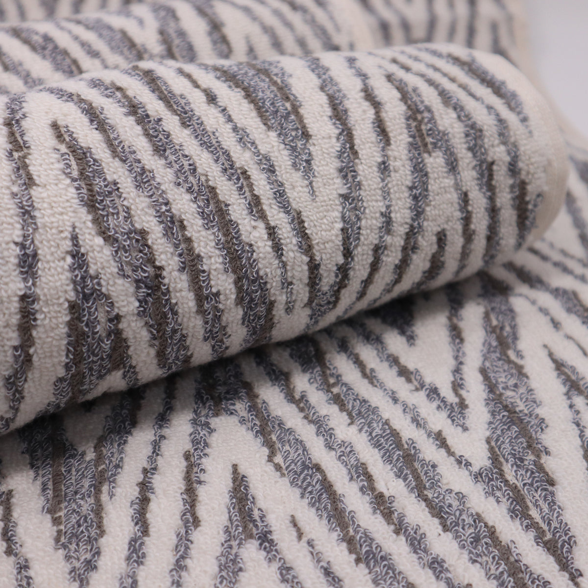 European Art Medley Multi Grey Hand Towel