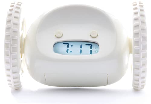 Clocky Loud Runaway Alarm Clock on Wheels for Heavy Sleepers - Assorted Colors