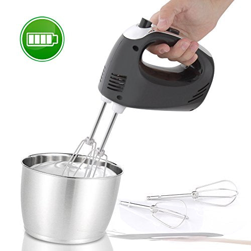 Electric Hand Mixer With Whisk, Handheld Traditional Beaters, For