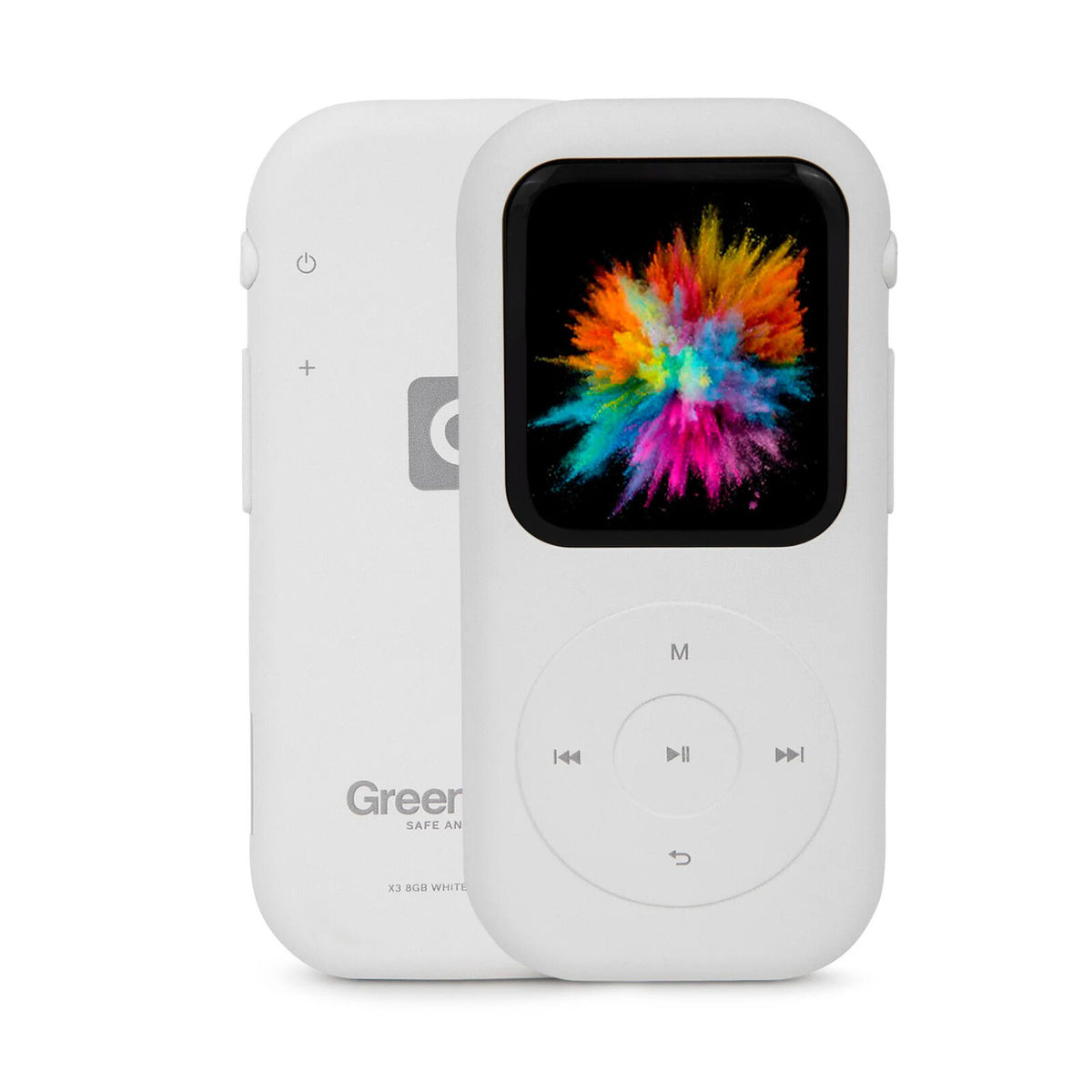 Greentouch X3 Sport Kosher Digital 8GB MP3 Player, White