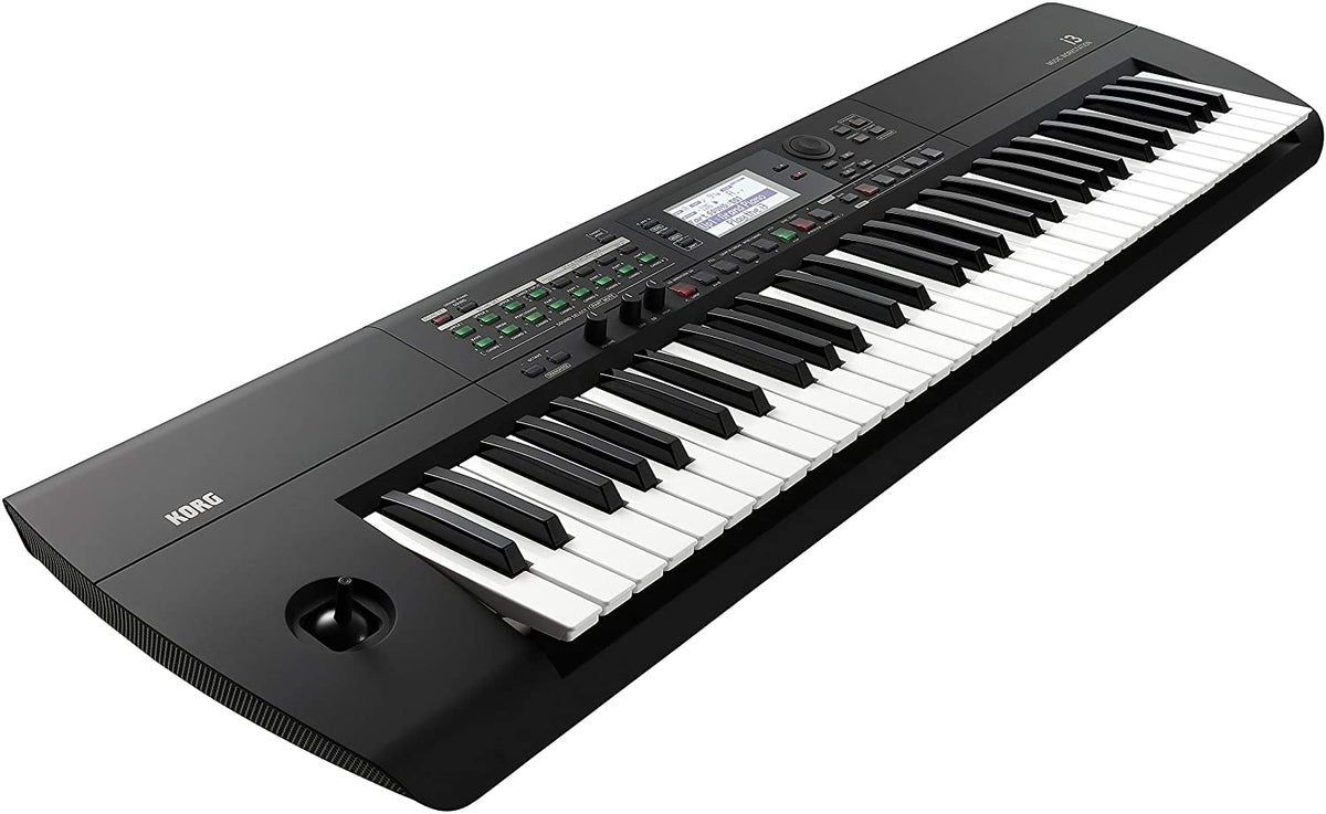 Korg i3 Music Workstation Arranger Keyboard, Matte Black