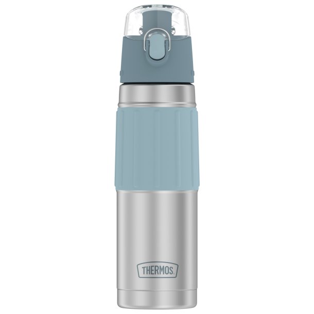 Thermos 18 Oz Vacuum Insulated Stainless Steel Hydration Bottle, Gray