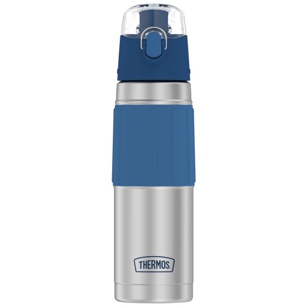 Thermos 18 Oz Vacuum Insulated Stainless Steel Hydration Bottle, Slate Blue
