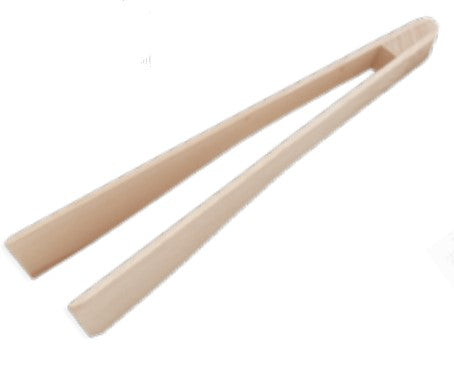 Linden Sweden Beech Wood Salad Tongs, 11.5"