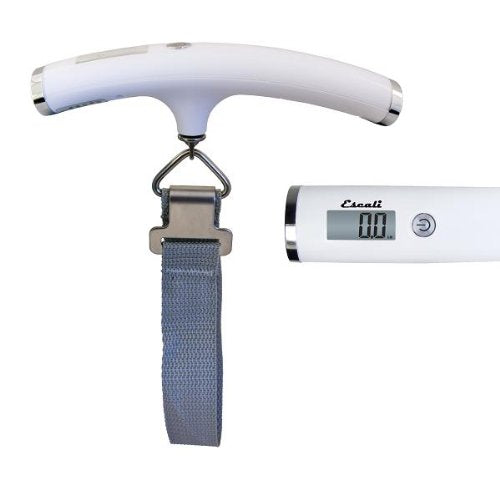 Escali Digital Luggage Scale (White) - Main Image
