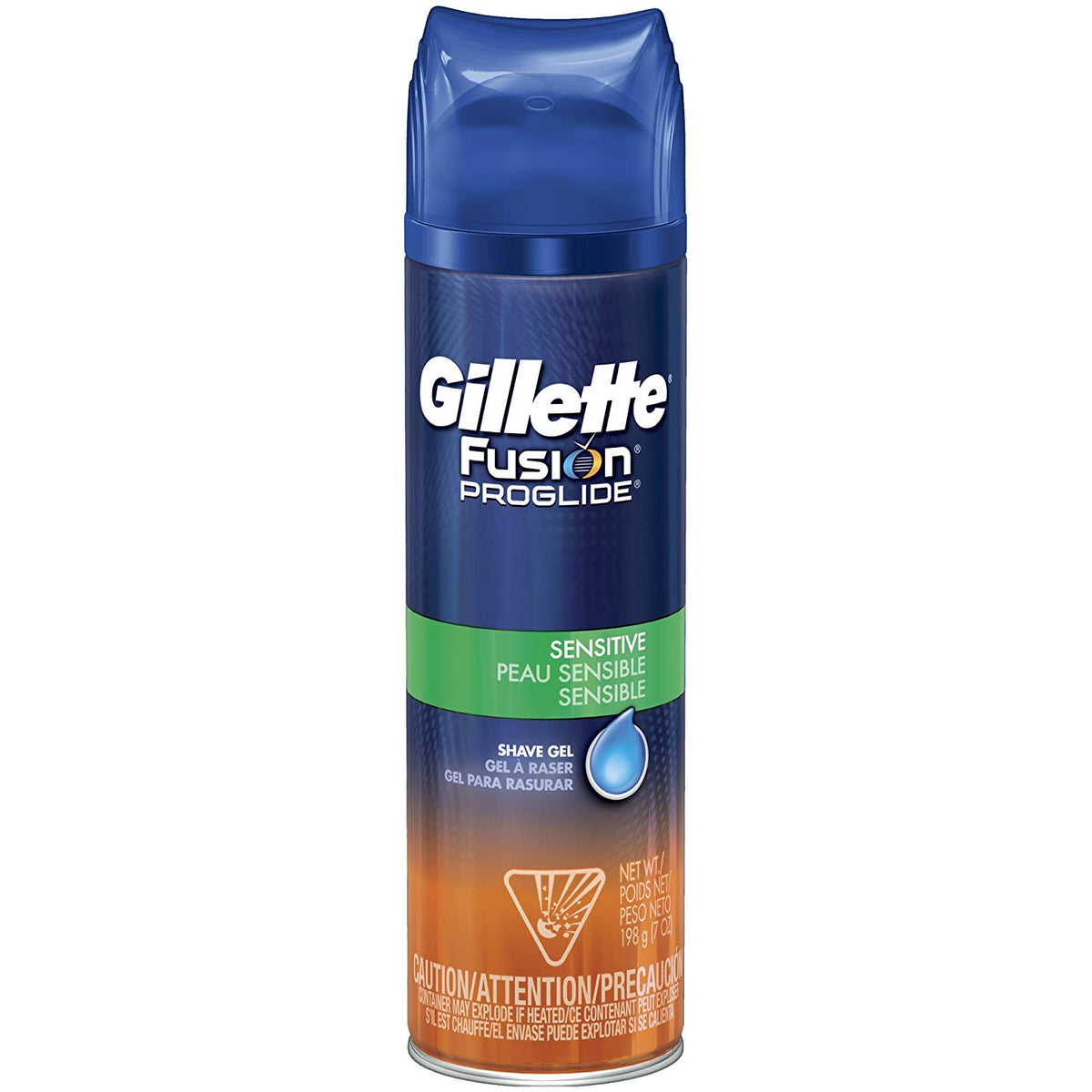 Gillette Fusion ProGlide Sensitive Shave Gel 7 Oz.