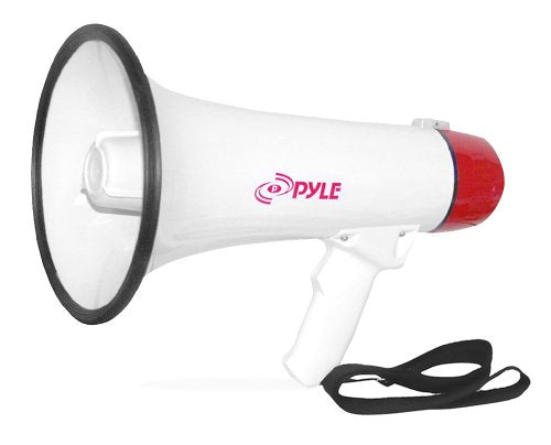 Pyle-Pro Professional Megaphone/Bullhorn with Siren and Handheled Mic