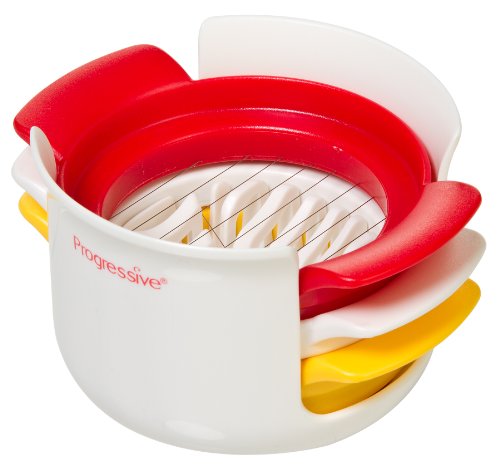 Prepworks by Progressive Compact Egg Slicer, Slice, Half, Wedge