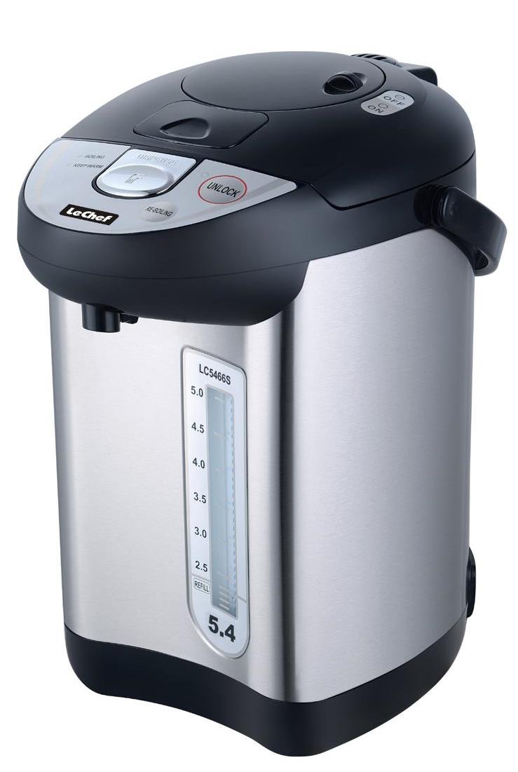 LE CHEF 5.4 Stainless Steel Hot Pot Urn / Pump Pot