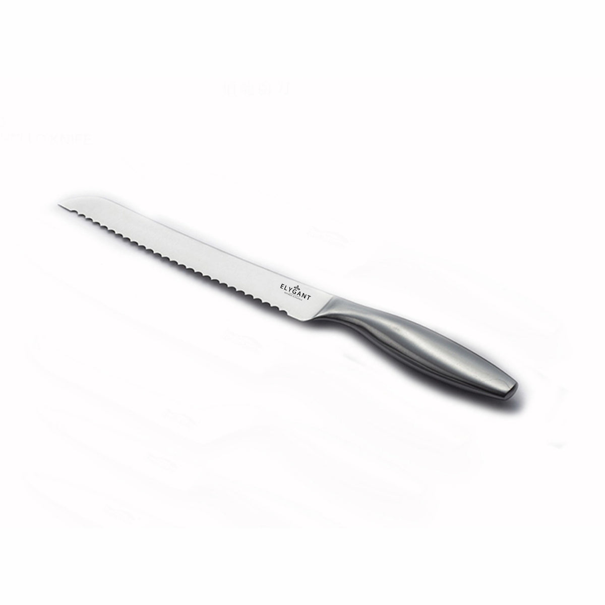 A&M Judaica Stainless Steel Matt Silver Knife 12"
