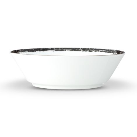 Noritake Black Rill Soup Bowl 7", Porcelain
