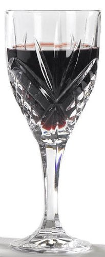 Dublin Crystal Goblet Glassware, Set of 4 without Gold