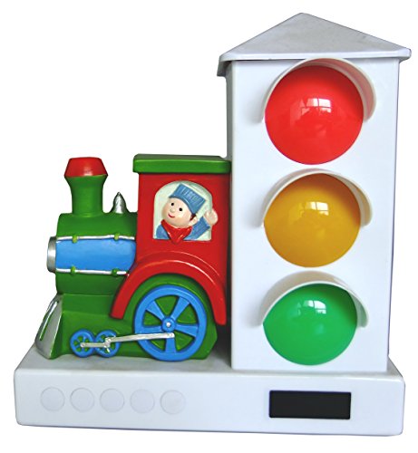 It's About Time Stoplight Sleep Enhancing Alarm Clock, Assorted Styles