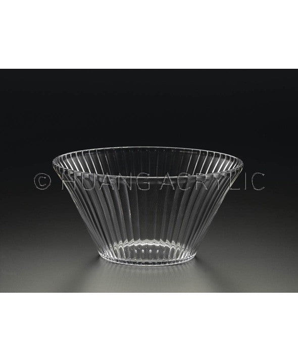 Sunray Acrylic Salad Bowl, Large DECBOWL