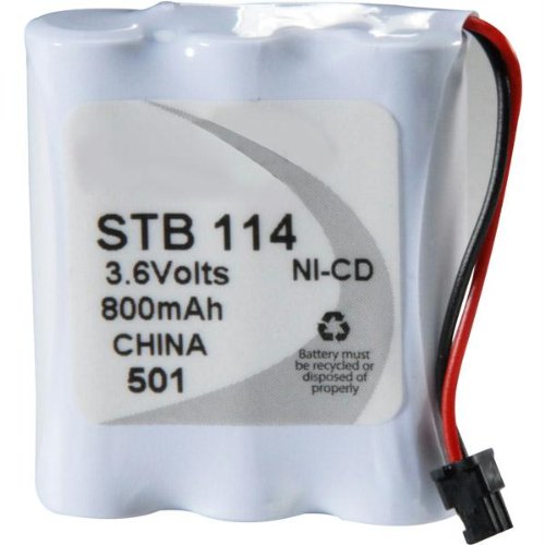 Ultralast UL-114 Cordless Phone Battery fits GE TL-96560, Cobra, Panasonic HHR-P505, P-P501, Sharp, Sony, Uniden BT905 BT-905 BATTPHONE