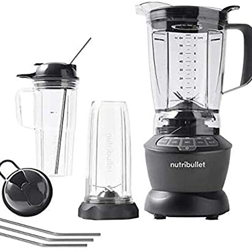 NutriBullet 1200 Watts Blender Combo - NBF70500 64oz, 32oz, 24oz JUGBLEND