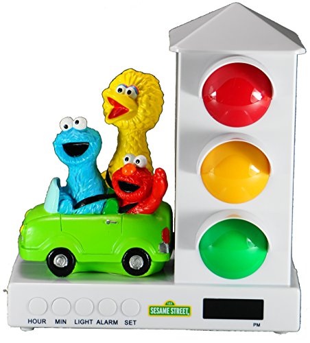 It's About Time Stoplight Sleep Enhancing Alarm Clock, Assorted Styles