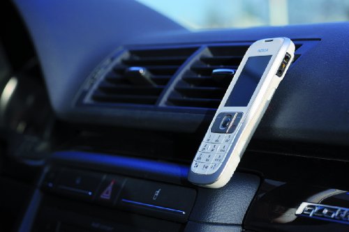 Tetrax 72011 FIX Smartphone/Cellphone/Remote Control Dashboard Mount Magnetic Holder with Metal Clips, Grey