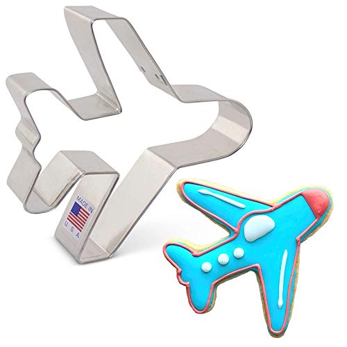 Ann Clark Cookie Cutters Airplane/Plane Cookie Cutter, 4"