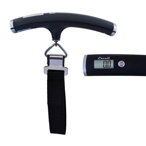 Escali Digital Luggage Scale (Black)