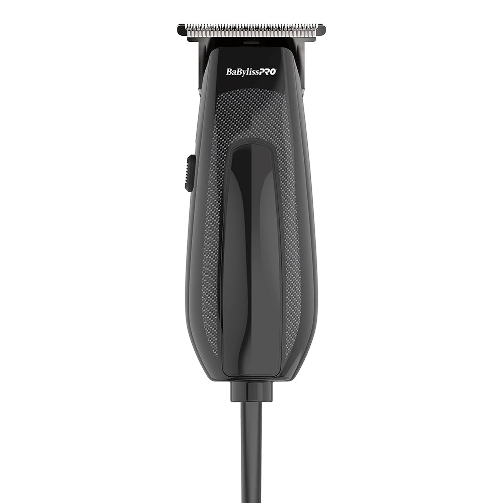 Babyliss Pro EtchFX Corded Beard Trimmer Machine with Powerful Motor, 10' Power Cord, Stainless Steel T Blade & 4 Guards, Dual Voltage 110 220V TRAVELD