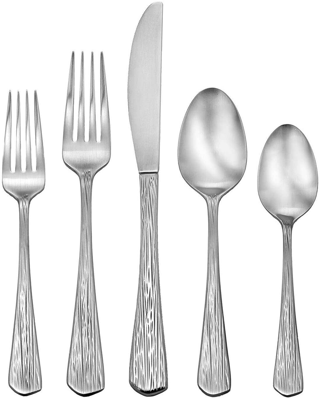 Oneida Tacoma 45-Piece Stainless Steel Flatware Set