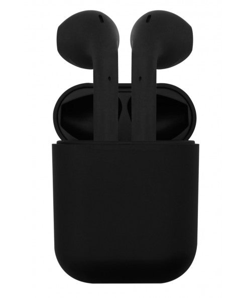Impecca True Wireless Earphones and Charging Case, Black