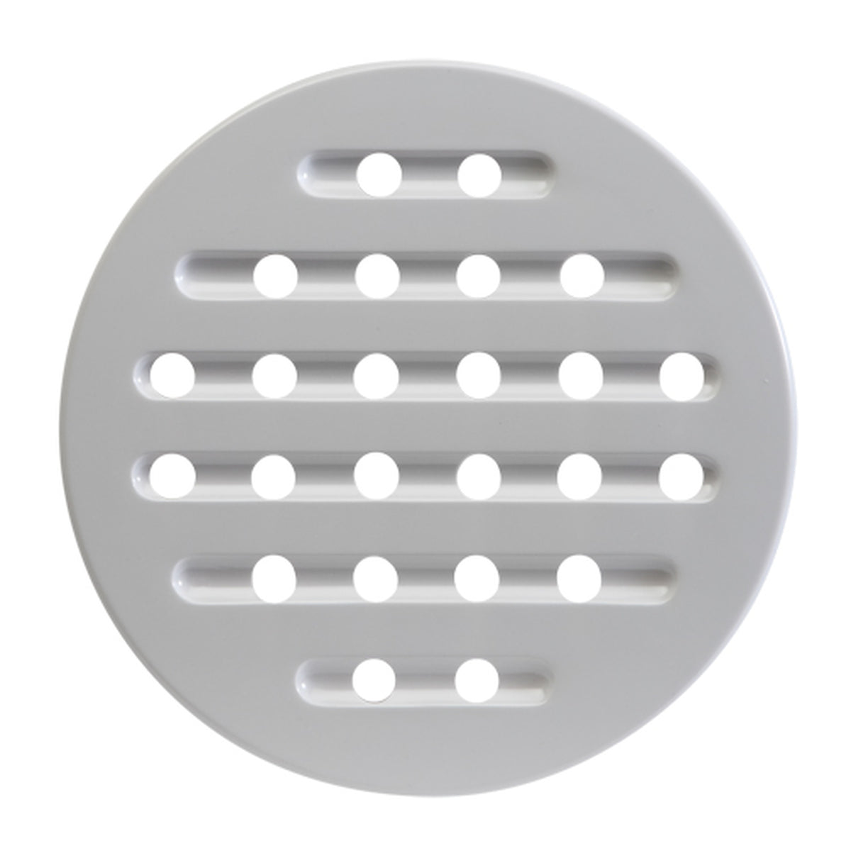 Gourmac Melamine Round Trivet,White