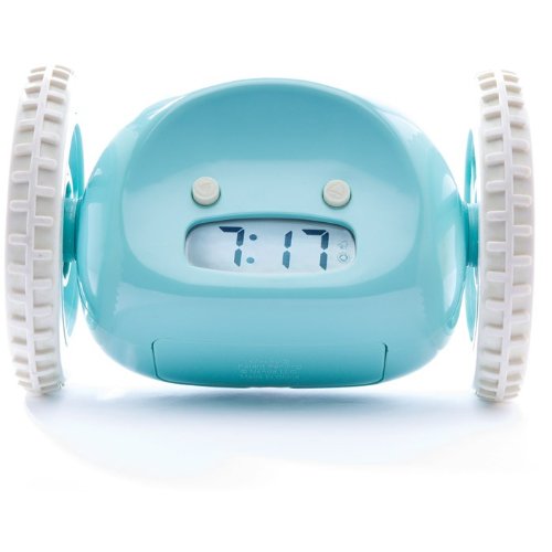 Clocky Loud Runaway Alarm Clock on Wheels for Heavy Sleepers - Assorted Colors