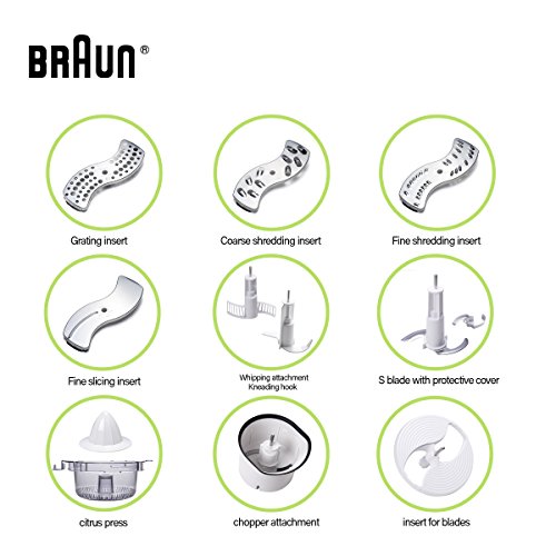 Braun Food Processor with Kugel Blade