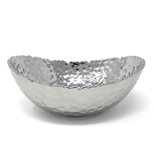 Pampa Bay Millennium Porcelain Titanium Silver Serving Dishes - Assorted Pieces