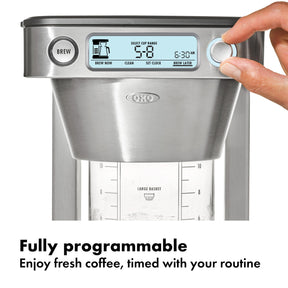 OXO BREW 12 CUP COFFEE MAKER WITHPODLESS SINGLE-SERVE FUNCTION