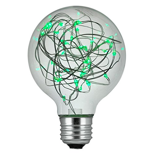 Sunlite LED Fairy Bulb String Light Decorative Lightbulb - Sukkah Light - Assorted Styles and Colors