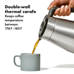 OXO BREW 12 CUP COFFEE MAKER WITHPODLESS SINGLE-SERVE FUNCTION