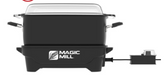 Magic MIll Slow Cooker, Cool Touch Handles & Flat Glass Cover, Assorted Sizes