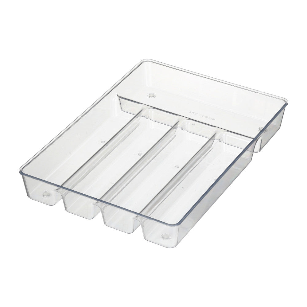 YBM Home 5 Compartment Plastic Drawer Cutlery Organizer